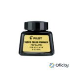 Frasco de Tinta Pilot para Marcador Permanente Negro 43500