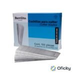 NAVAJA DE REPUESTO GRANDE CAJA CON 10 PZAS