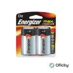 PILA ENERGIZER TIPO D GRANDE PAQ. CON 2 PZAS.