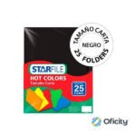 FOLDER HOTCOLORS T/C NEGRO PIEZA