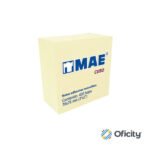 NOTAS ADHESIVAS MAE CUBO AMARILLO 3X3 PULG. 400 HJS.