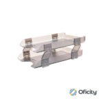 Charola Sablon 2 Niveles Carta Humo