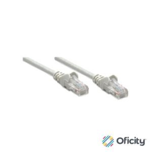 Cable Intellinet Red Cat5e UTP RJ45 M-M 7.5m Color Gris