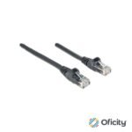 Cable Intellinet Red Cat6 UTP RJ45 M-M 1m Color Negro