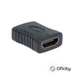 Cople Manhattan HDMI A H-H Conexión Recta Color Negro