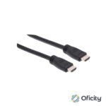 Cable Manhattan HDMI M-M Alta Velocidad Ethernet 8m Color Negro