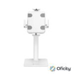 Soporte de Suelo Manhattan Antirrobo para Tablet/iPad 7.9" a 11" Color Blanco