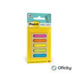 Banderitas 3M Post-it Flecha Colores Neón 12mmx43mm 5 Blocks con 20 Banderitas