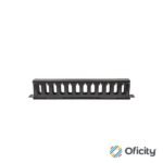 Organizador Intellinet Cables 19" 1U Horizontal Plástico Color Negro