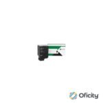 Cartucho de toner Lexmark color negro del programa de devolucion para 5 mil paginas
