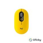 Mouse Logitech Pop Inalámbrico con Función Emojis Personalizable 1000dpi Color Blast
