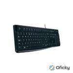 Teclado Logitech K120 Negro USB Antisalpicaduras