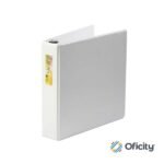 Carpeta Kinera Classic -O- 2 Pul. Blanca Carta Cristal