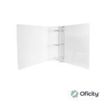 Carpeta Kinera Classic -O- 4 Pul. Blanca Carta Cristal