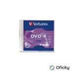 DVD+R Verbatim 4.7GB 16X Single Slim Case