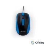 Mouse Óptico Verbatim con Cable Color Azul