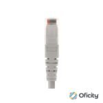 Cable de Conexion Nexxt Solutions  U/UTP  Cat6 90 cm LSZH (Compuesto sin Halogeno de Baja Toxicidad) Gris