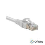 Cable de Conexion Nexxt Solutions U/UTP Cat6A 90 cm LSZH (Compuesto sin Halogeno de Baja Toxicidad)  Gris