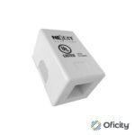 Caja de Montaje Nexxt Solutions Superficial 1 Puerto RJ45 Cat5e Blanco