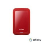 DISCO DURO ADATA 2TB HV300 SLIM ROJO 3.1