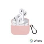 Audífonos Argomtech Skeipods E70 Inalámbricos Control Táctil Color Rosa
