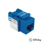 Módulo de Red Sin Blindaje Nexxt Solutions Keystone Jack Cat5e Tipo 110 Azul