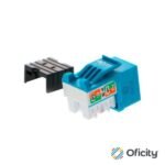 Modulo Sin blindaje Nexxt Solutions Keystone Jack Cat6 Tipo 110 Azul