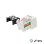 Modulo Sin blindaje Nexxt Solutions Keystone Jack Cat6 Tipo 110 Blanco