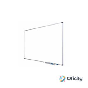 PIZARRON BCO. MARCO Y PORTAPLU DE ALUMINIO 90X120 CMS GRUESO