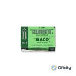 Clip Baco Cuadradito No. 3 con 100 PZAS.