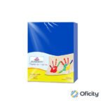 PAPEL EUROCOLORS CARTA AZUL PAQ. CON 100 HJS.
