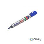 Marcador Permanente Artline 109 Punta Cincel Azul