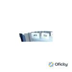 Archivo Expandible Oxford Carta Y A4 13 Divisiones Cierre Elástico Gris Metálico