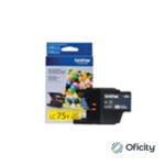 Tinta Brother LC75Y Rendimiento 600 Páginas MFCJ6710 Color Amarillo
