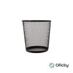 Cesto de Malla Nextep Redondo 16 Lt. Color Negro