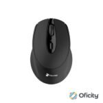 Mouse Nextep Inalámbrico Ergónomico USB 1600 dpi Batería Incluida Color Negro
