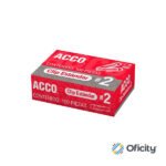 CLIP ACCO ESTANDAR No. 2 CON 100 PZS.
