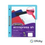 CARPETA ACCOPRESS CARTA AZUL CLARO CON BROCHE MEDIA CEJA