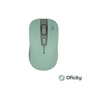 Mouse Inalámbrico Perfect Choice Essential Ajustable 800-1200-1600dpi Color Turquesa