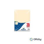 Folder Mapasa Crema Carta con 25 Piezas