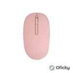 Mouse Inalámbrico Perfect Choice Whisper 2.4 GHz Conector Dual USB C/A Alcance 10m Color Rosa
