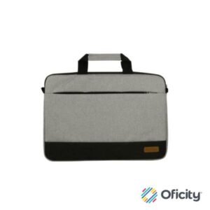 Portafolio Perfect Choice Rohe para Laptop 15.6" Color Gris-Negro