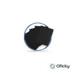 CUBIERTA PARA ENCUADERNAR MAE AZUL TRANSP.