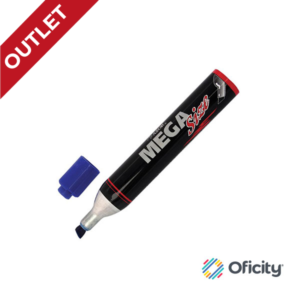 Marcador Permanente Signal Mega Aluminio 1500AZ Azul