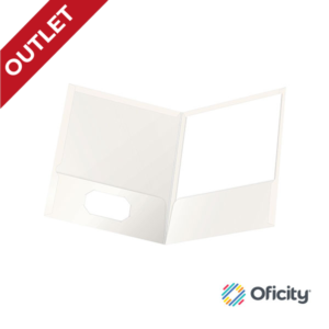 Folder Laminado Show Folio Carta C/5 Blanco 51732