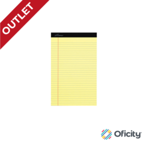 Block Esselte Evidence Media Carta Amarillo Rayado C/50 Hjs.