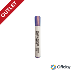 Marcador Permanente Baco Azul MR190