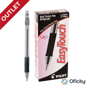 Bolígrafo Pilot Easy Touch Punto Fino Negro