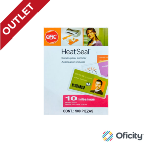 Mica GBC Termica 1220 11 X 15.5 cm. 10 Milesimas