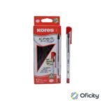 Boligrafo Kores K-PEN Rojo Triangular